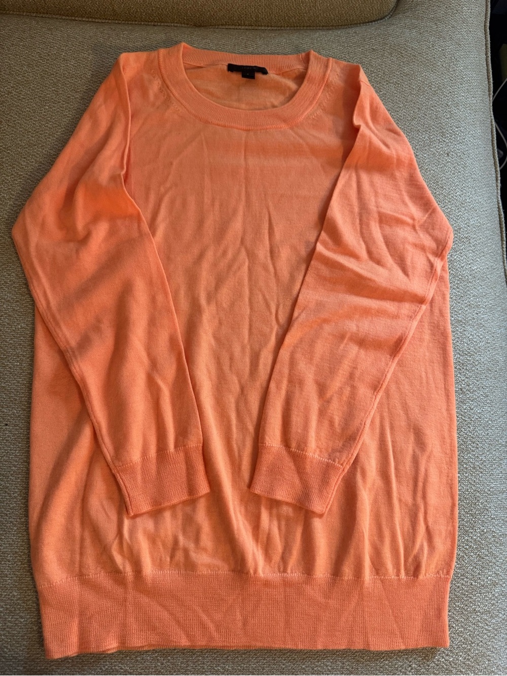 J. Crew Scoopneck Sweater - Coral